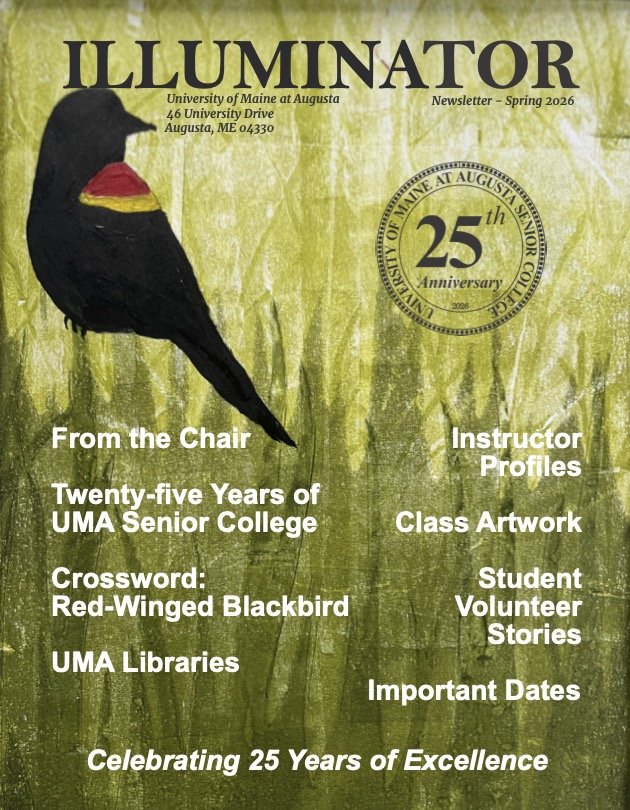 2026 Spring Illuminator cover featuring a red winged blackbird.